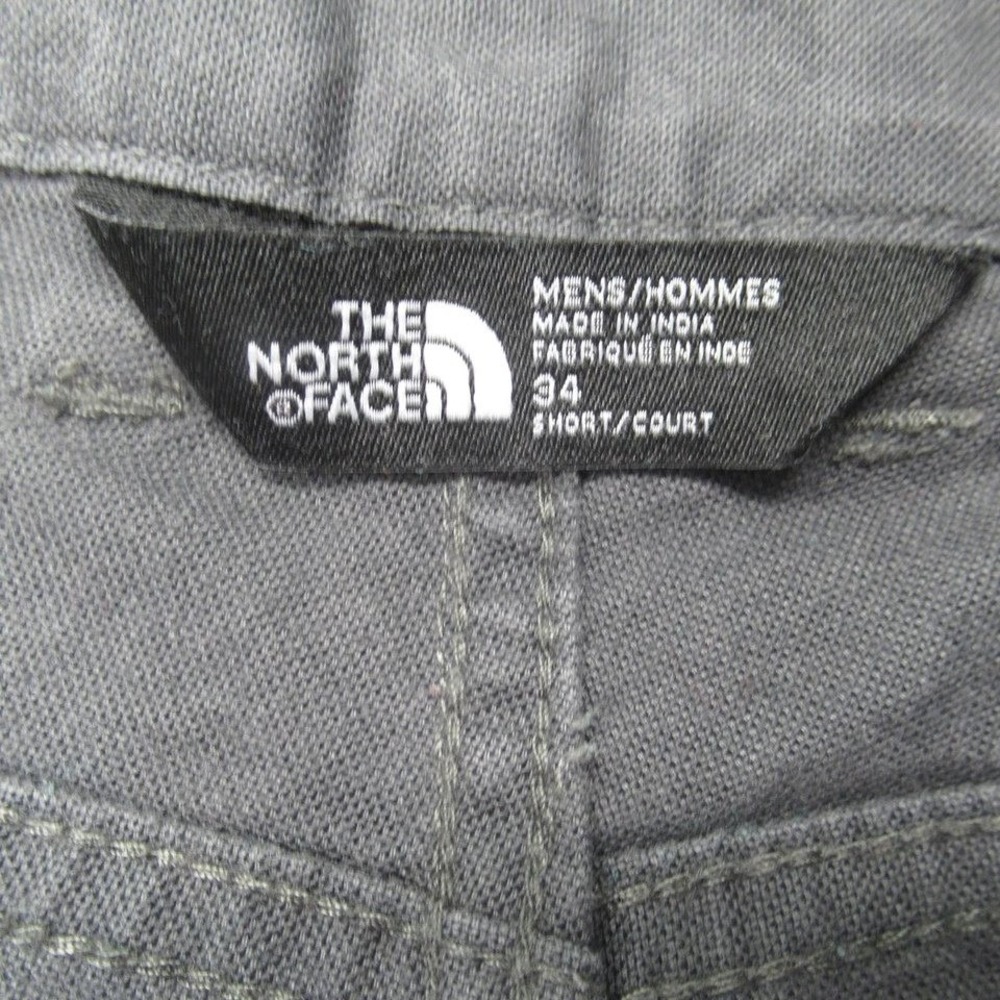 The North Face Pants Men 34x29 Short Gray Baggy Wide Leg Boot iking Gorpcore - Picture 6 of 15